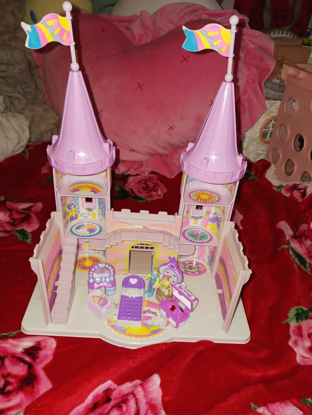 Vintage Sand Kingdom 90s 2000s Y2K Millennial Princess Castle Playset Sand Art